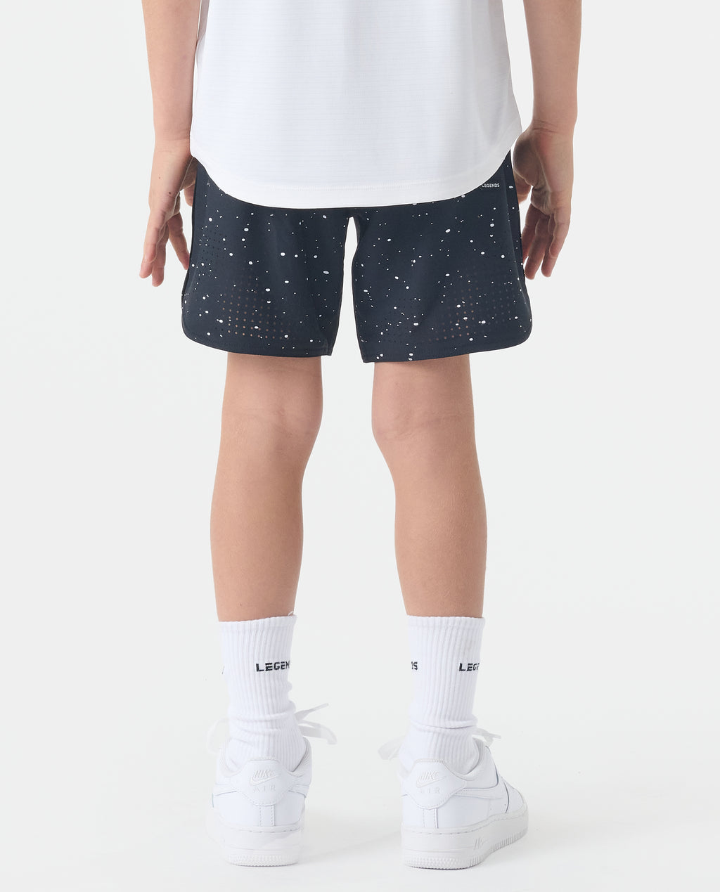 Little Legends Luka Short Black Splatter
