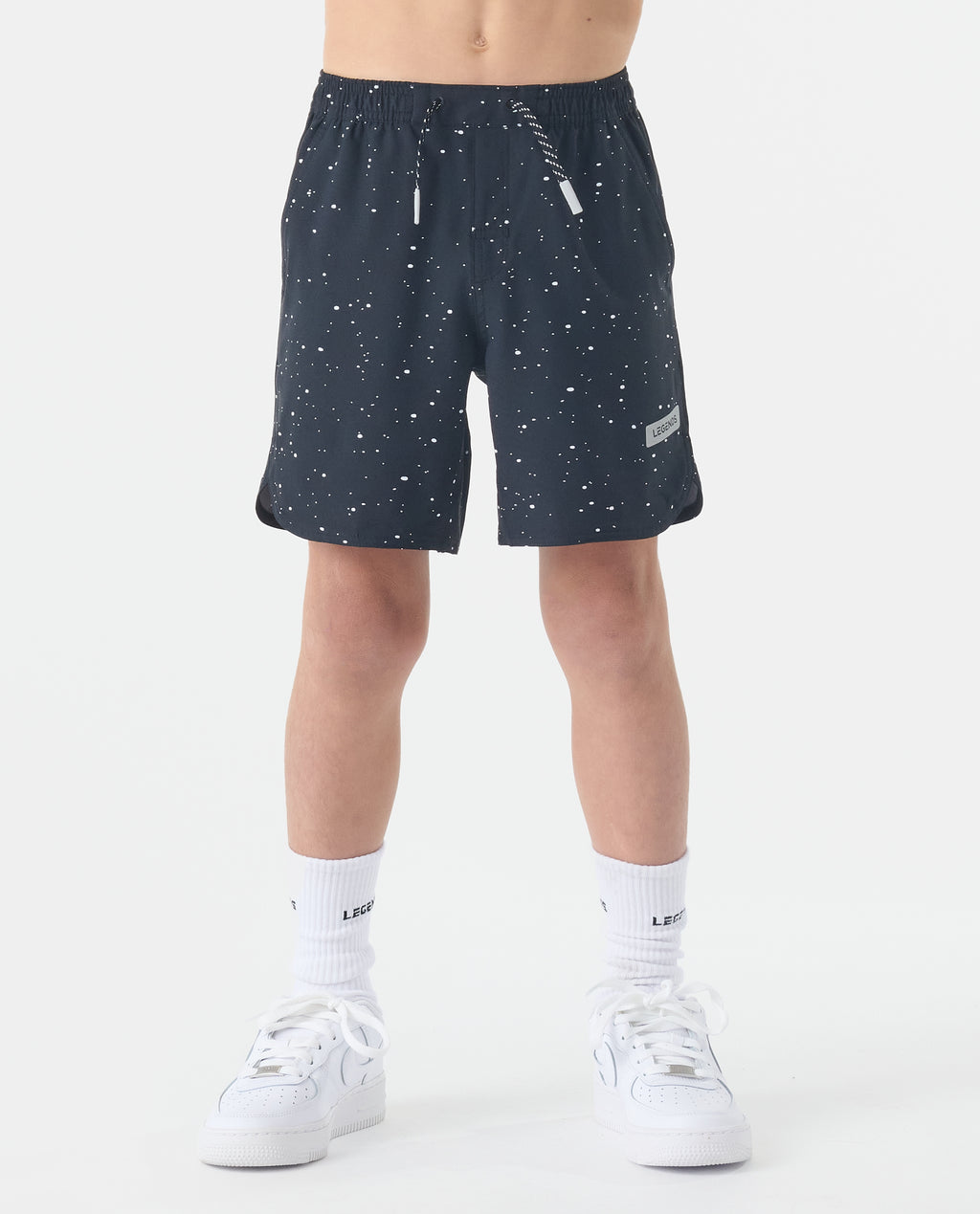 Little Legends Luka Short Black Splatter