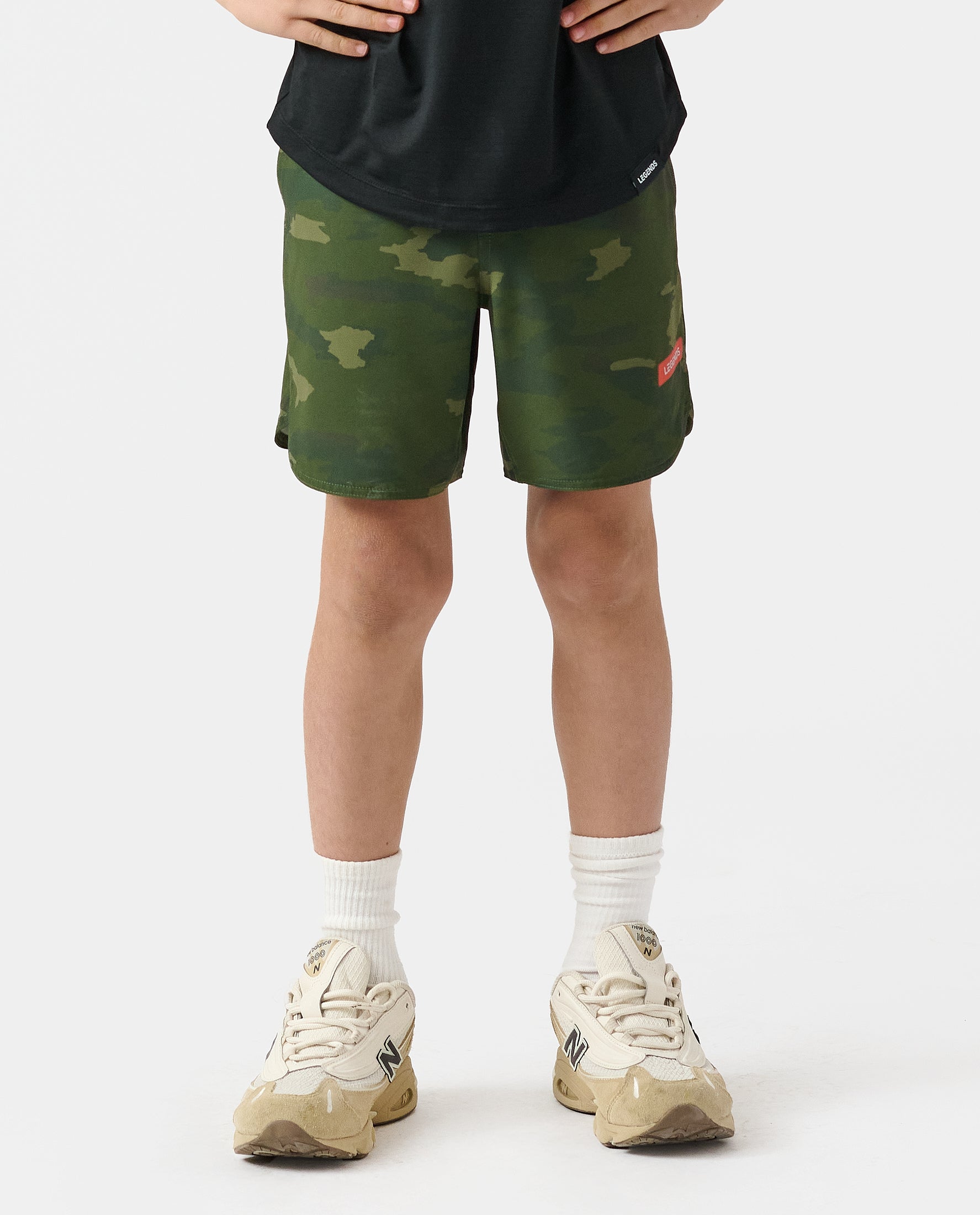 Little Legends Luka Short Green Camo