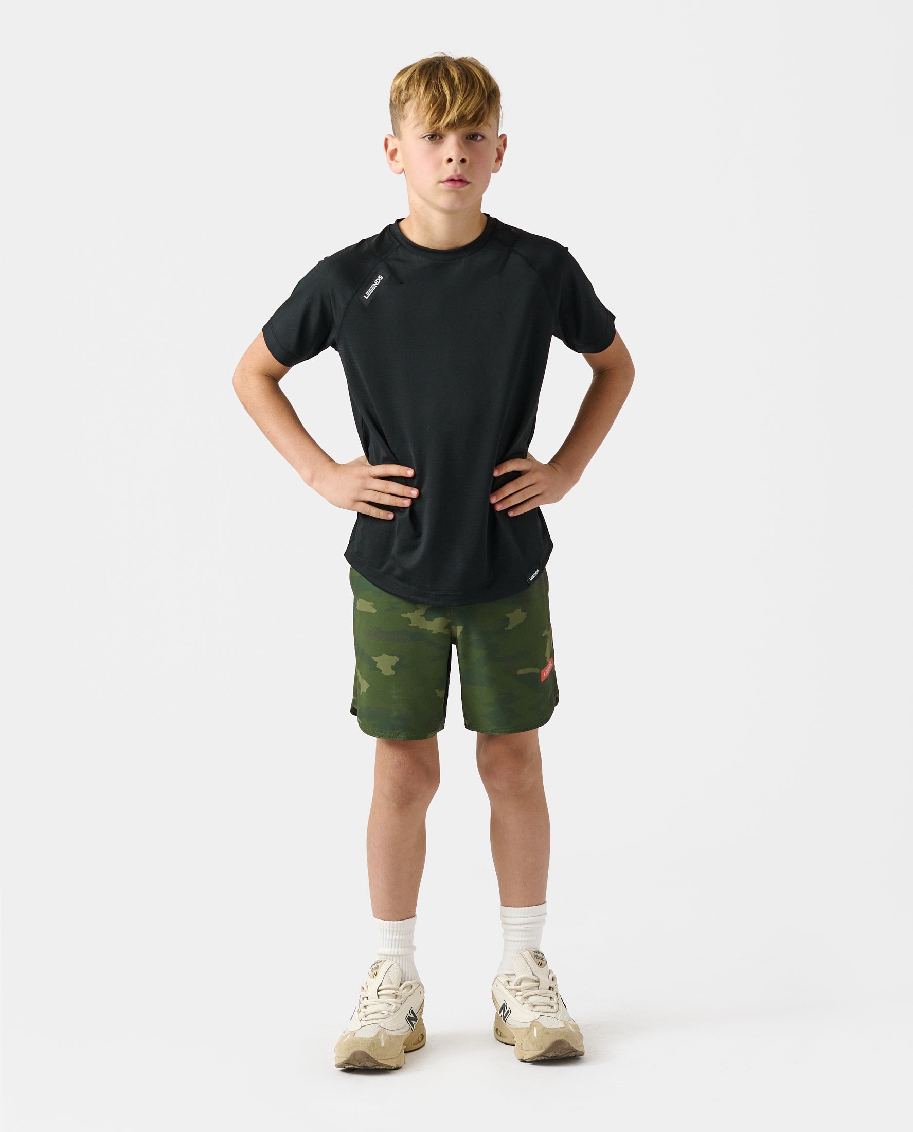Little Legends Luka Short Green Camo