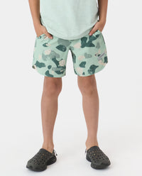 Little Legends Luka Short Distressed Camo Dusty Sage