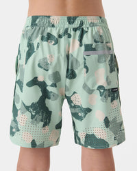 Little Legends Luka Short Distressed Camo Dusty Sage
