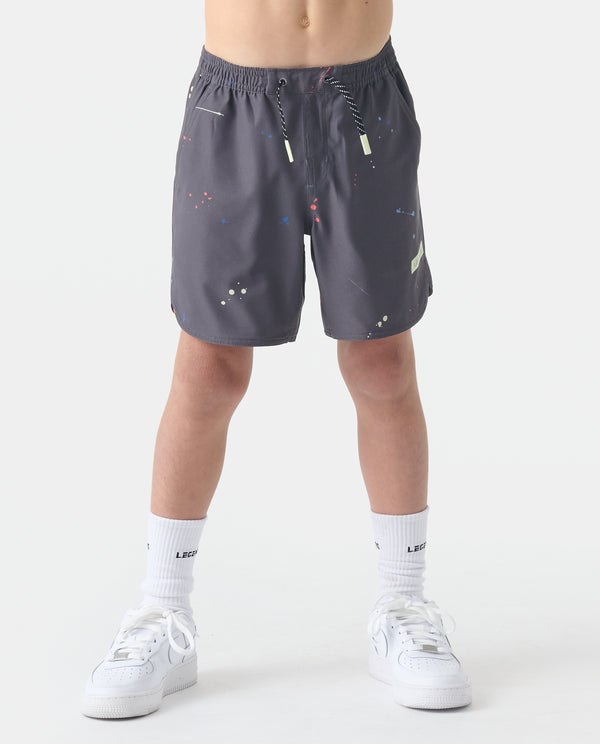 Little Legends Luka Short Charcoal Space Drip