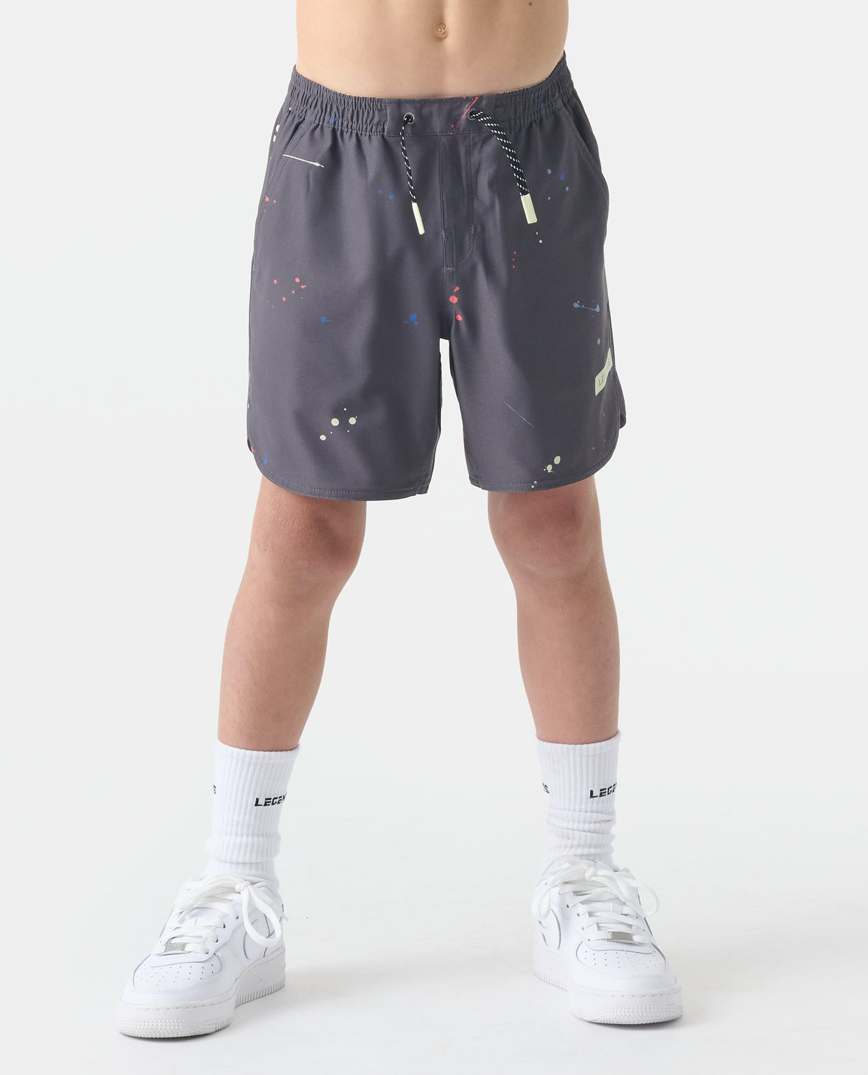 Little Legends Luka Short Charcoal Space Drip