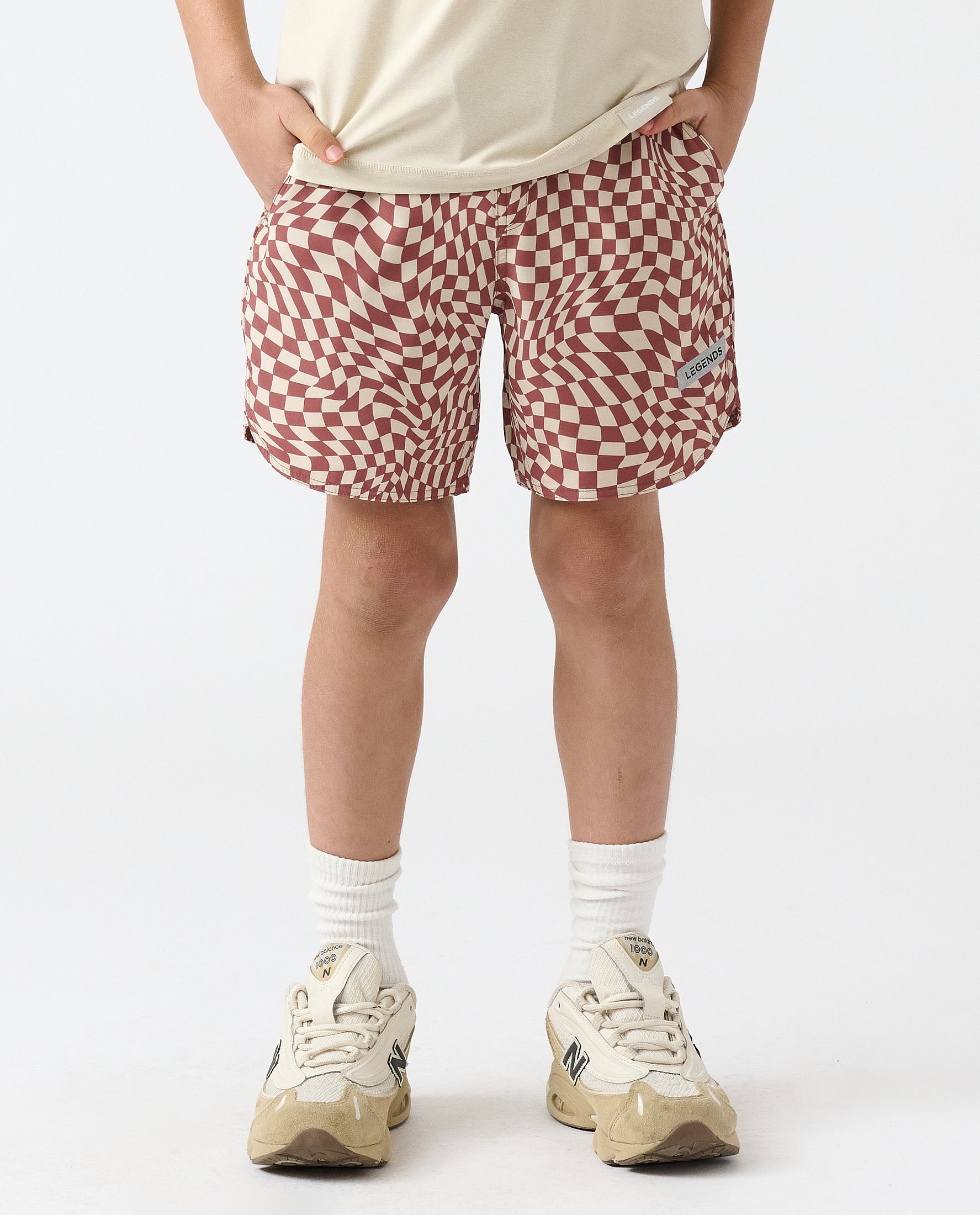 Little Legends Luka Short Warped Checkers Ember