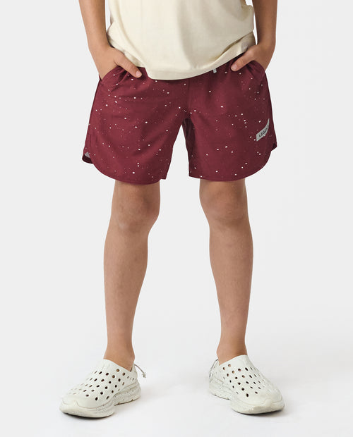 Little Legends Luka Short Ruby Splatter