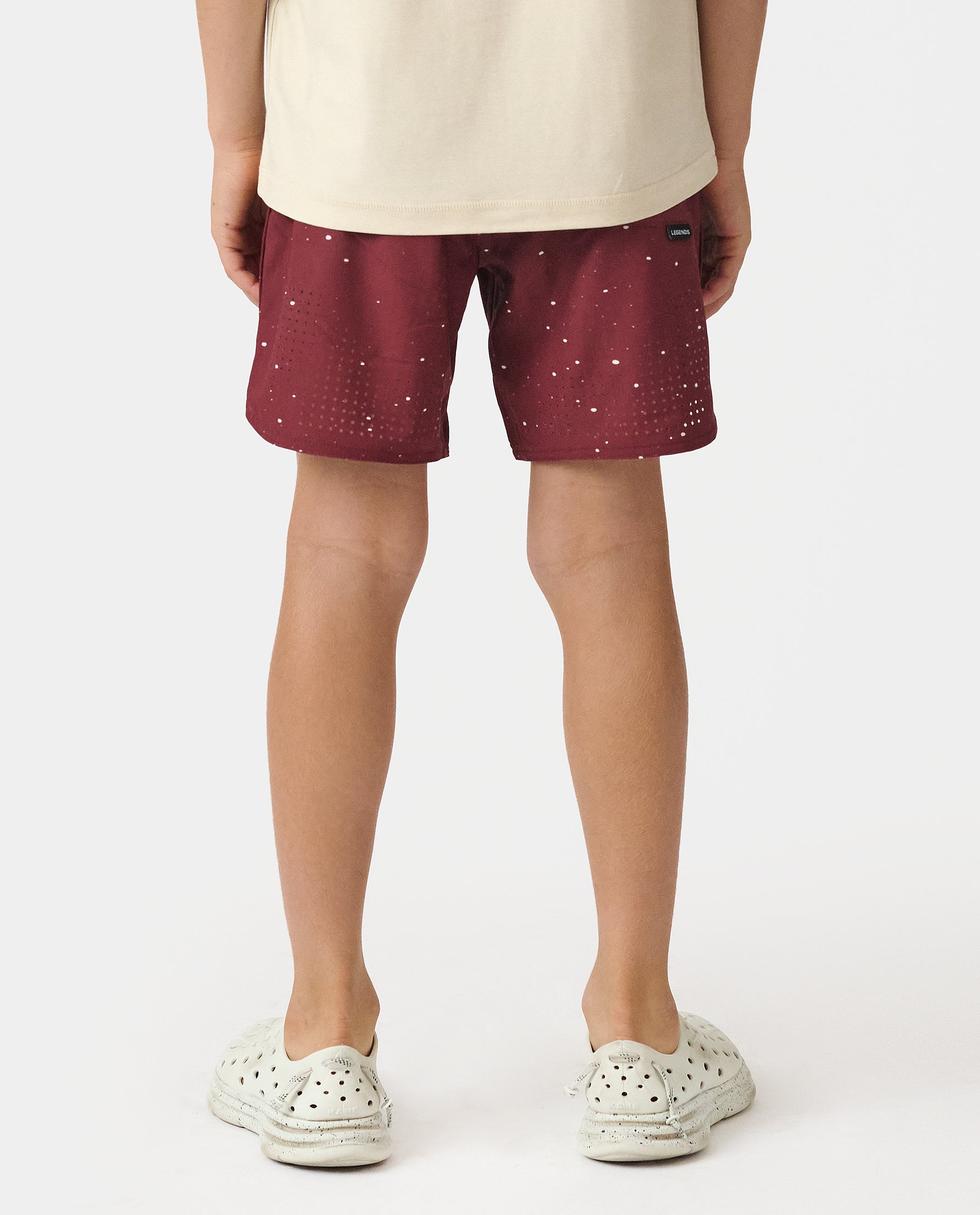 Little Legends Luka Short Ruby Splatter