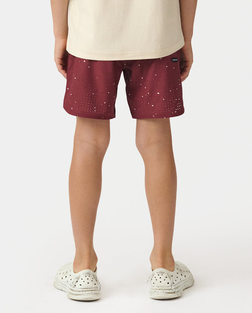 Little Legends Luka Short Ruby Splatter