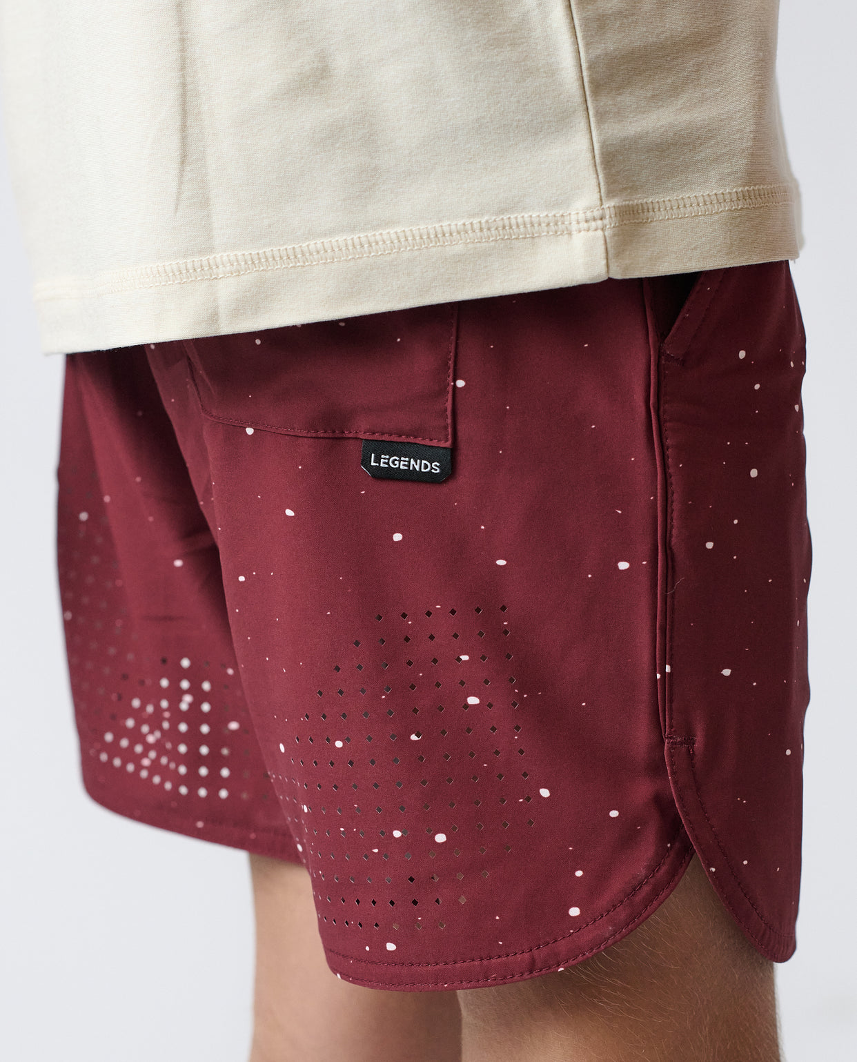 Little Legends Luka Short Ruby Splatter