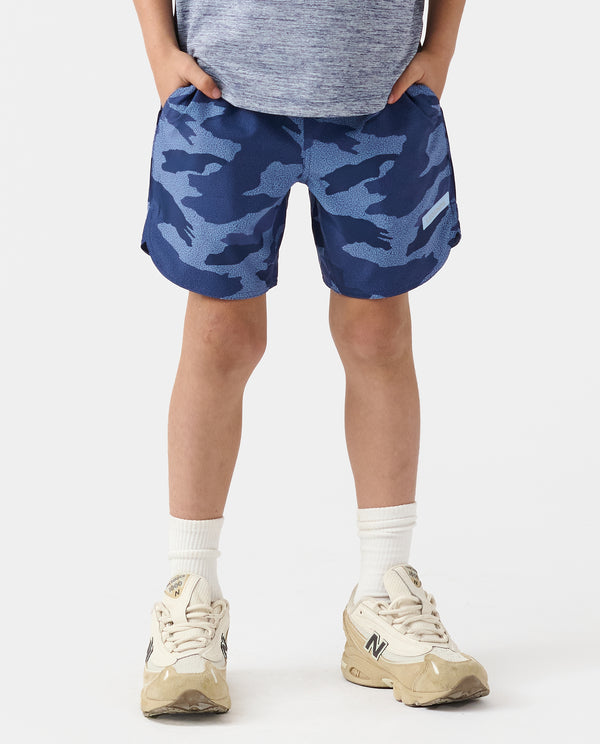 Little Legends Luka Short Static Camo Ocean