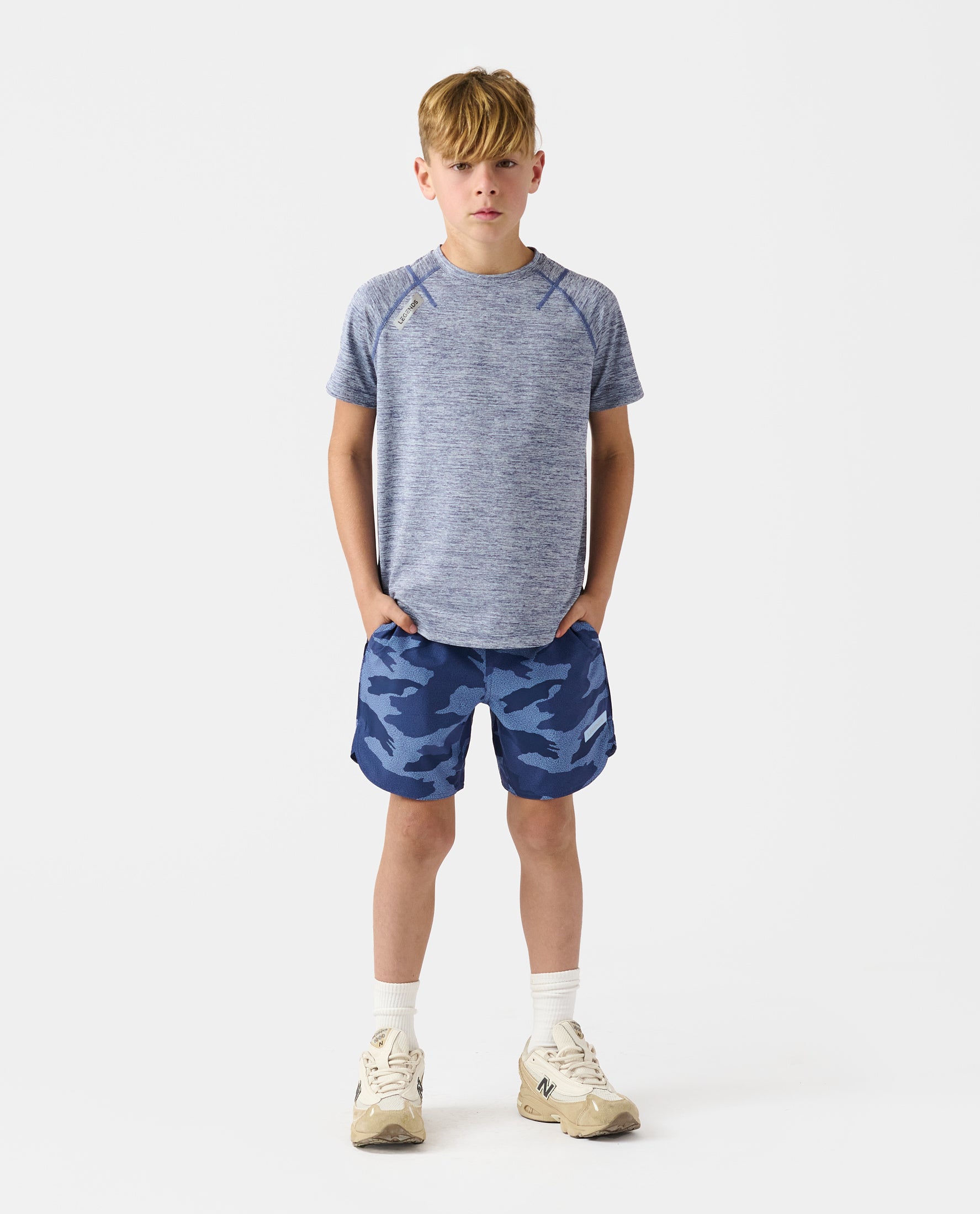 Little Legends Luka Short Static Camo Ocean