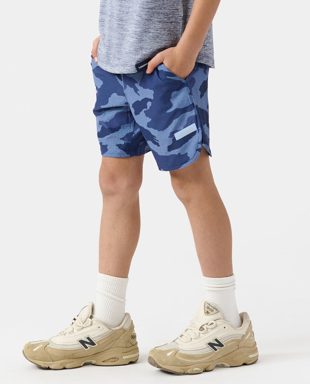 Little Legends Luka Short Static Camo Ocean