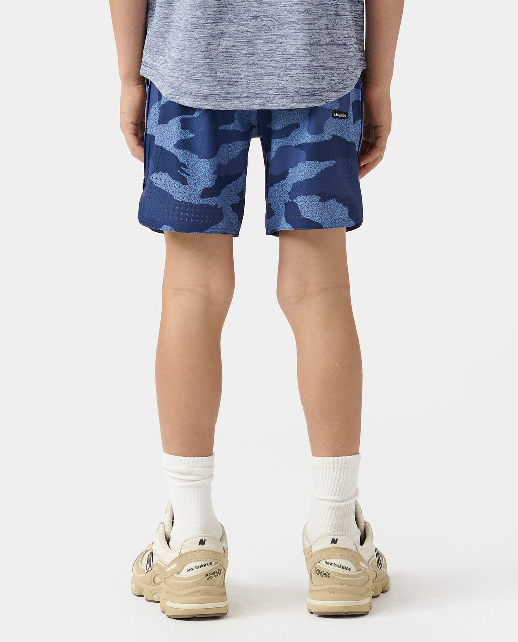 Little Legends Luka Short Static Camo Ocean