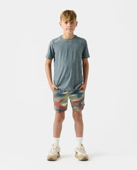 Little Legends Luka Short Wavy Camo Thyme