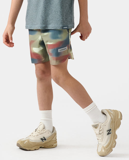 Little Legends Luka Short Wavy Camo Thyme