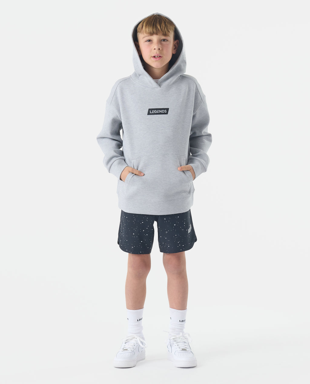 Little Legends Ziggy Hoodie Heather Gray