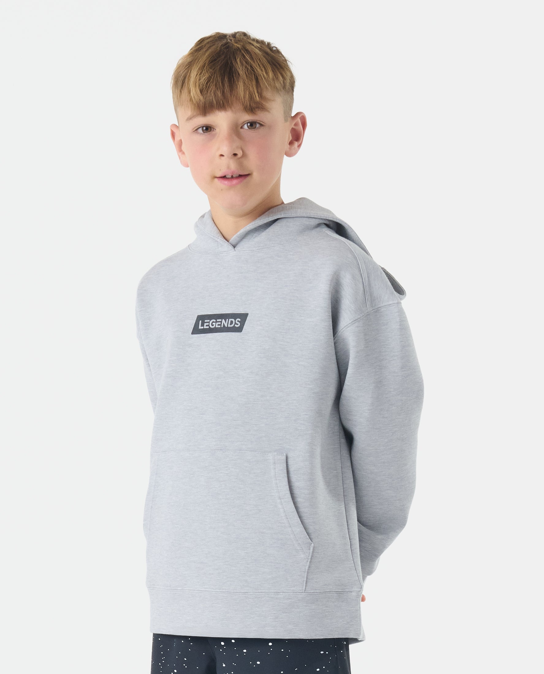 Little Legends Ziggy Hoodie Heather Gray