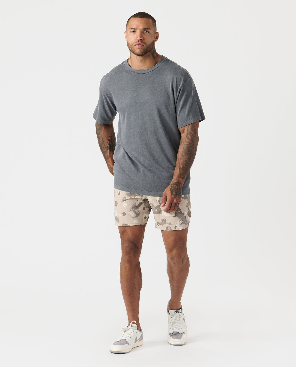 Luka HD Distressed Camo Taupe