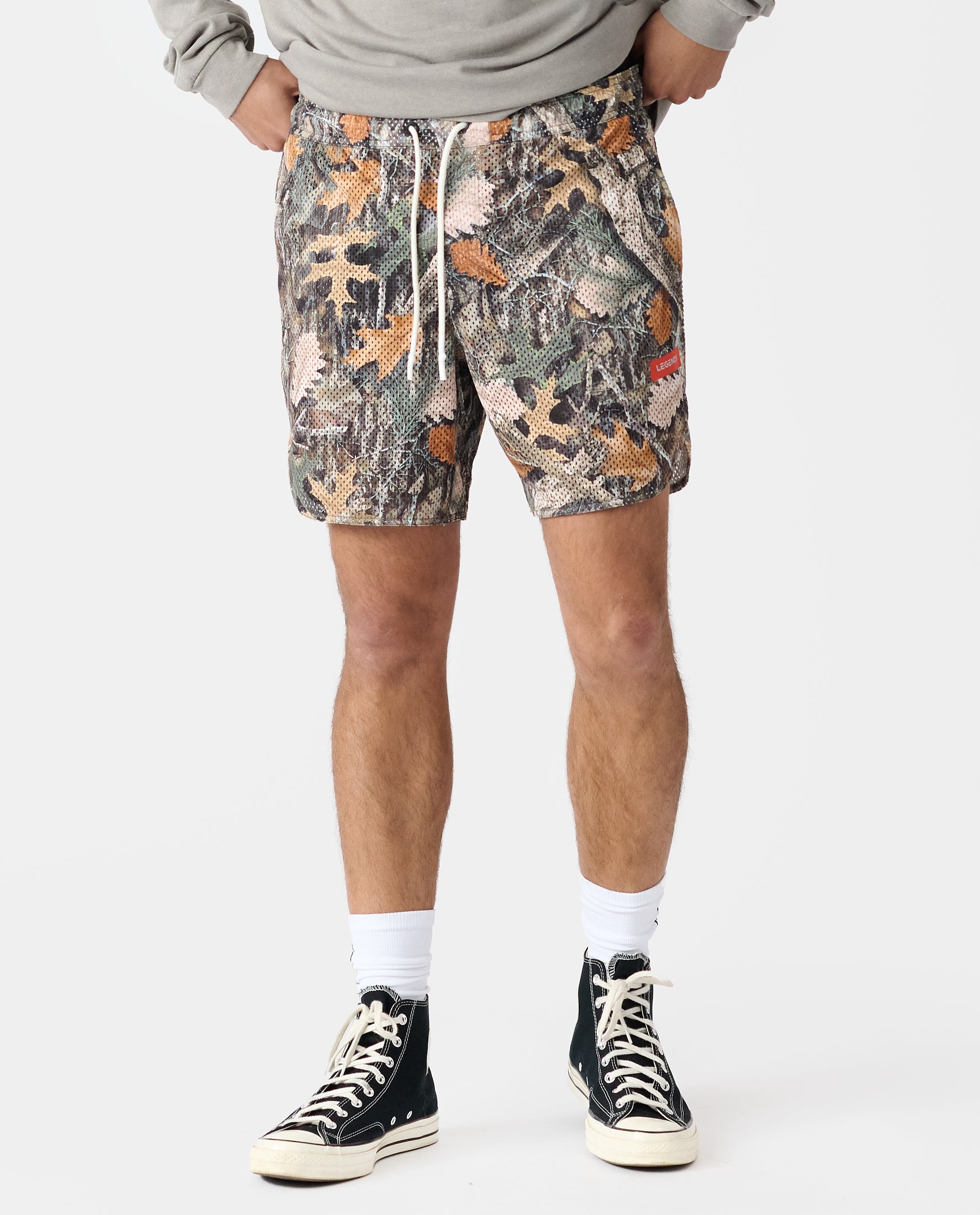Luka Mesh Short Forest Camo