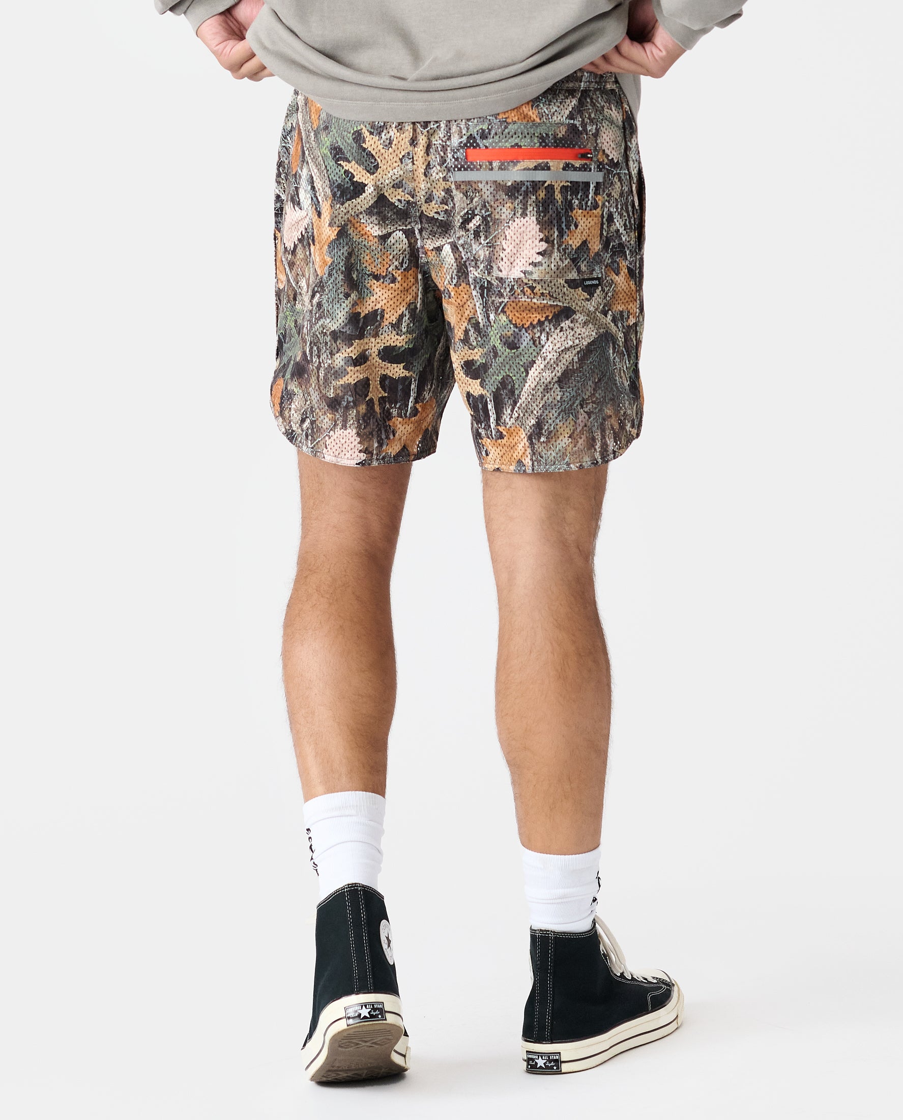 Luka Mesh Short Forest Camo