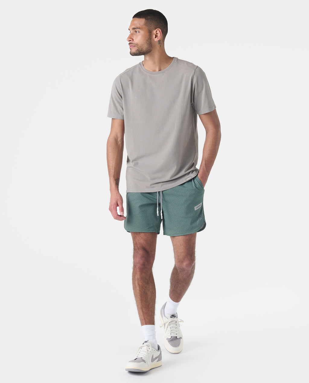 Luka Mesh Short Hunter Green