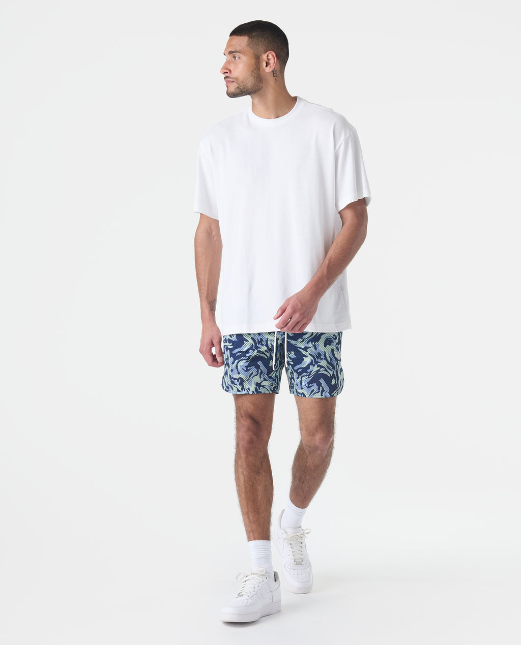 Luka Mesh Short Hydrocoral Sea