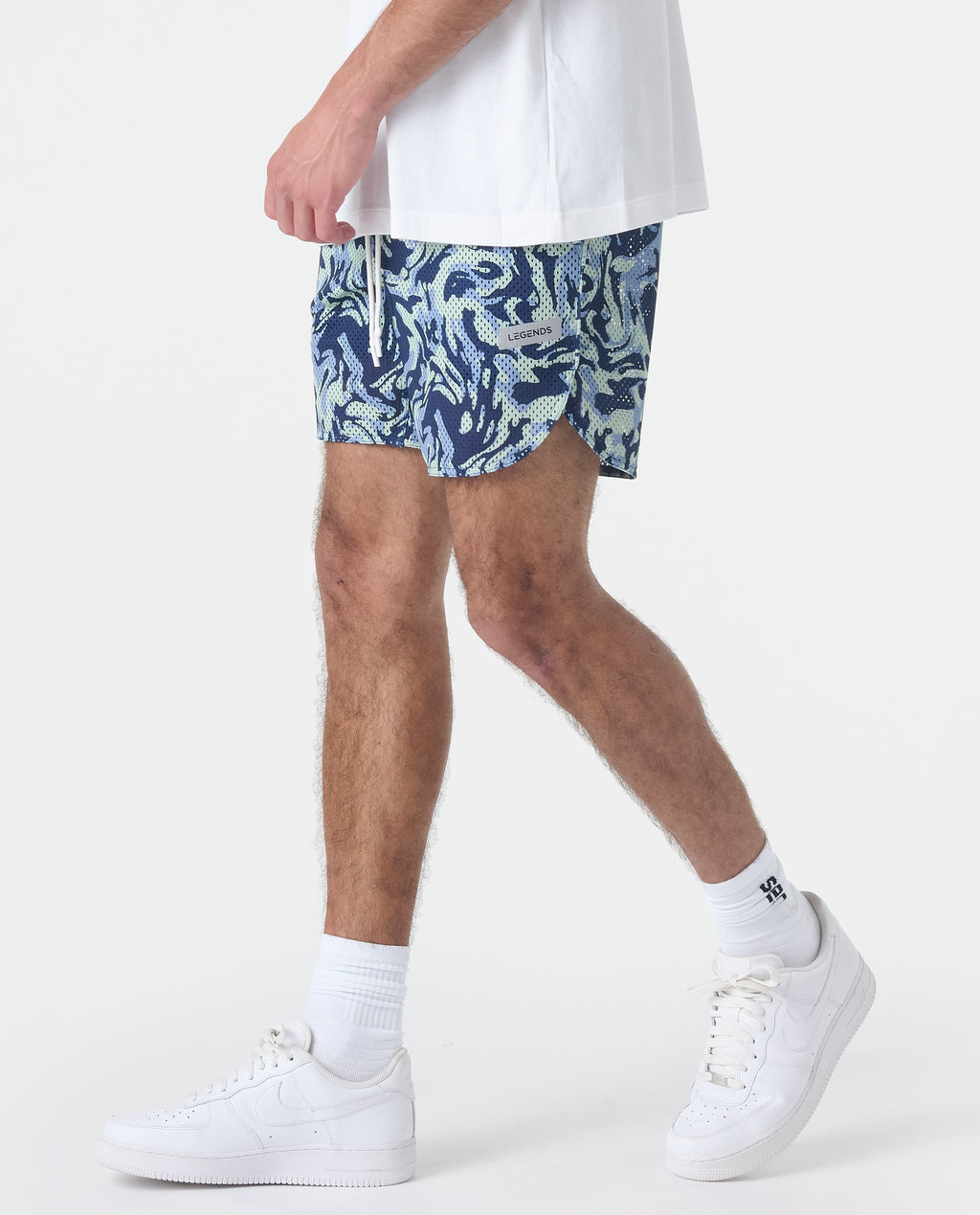 Luka Mesh Short Hydrocoral Sea