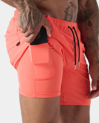 Luka Short Coral Burst