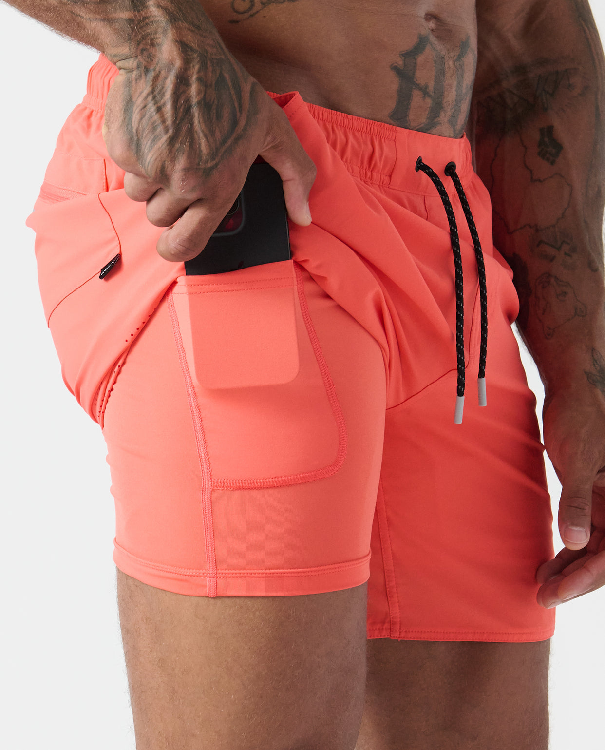 Luka Short Coral Burst