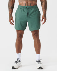 Luka Short Hunter Green Heather