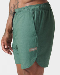 Luka Short Hunter Green Heather