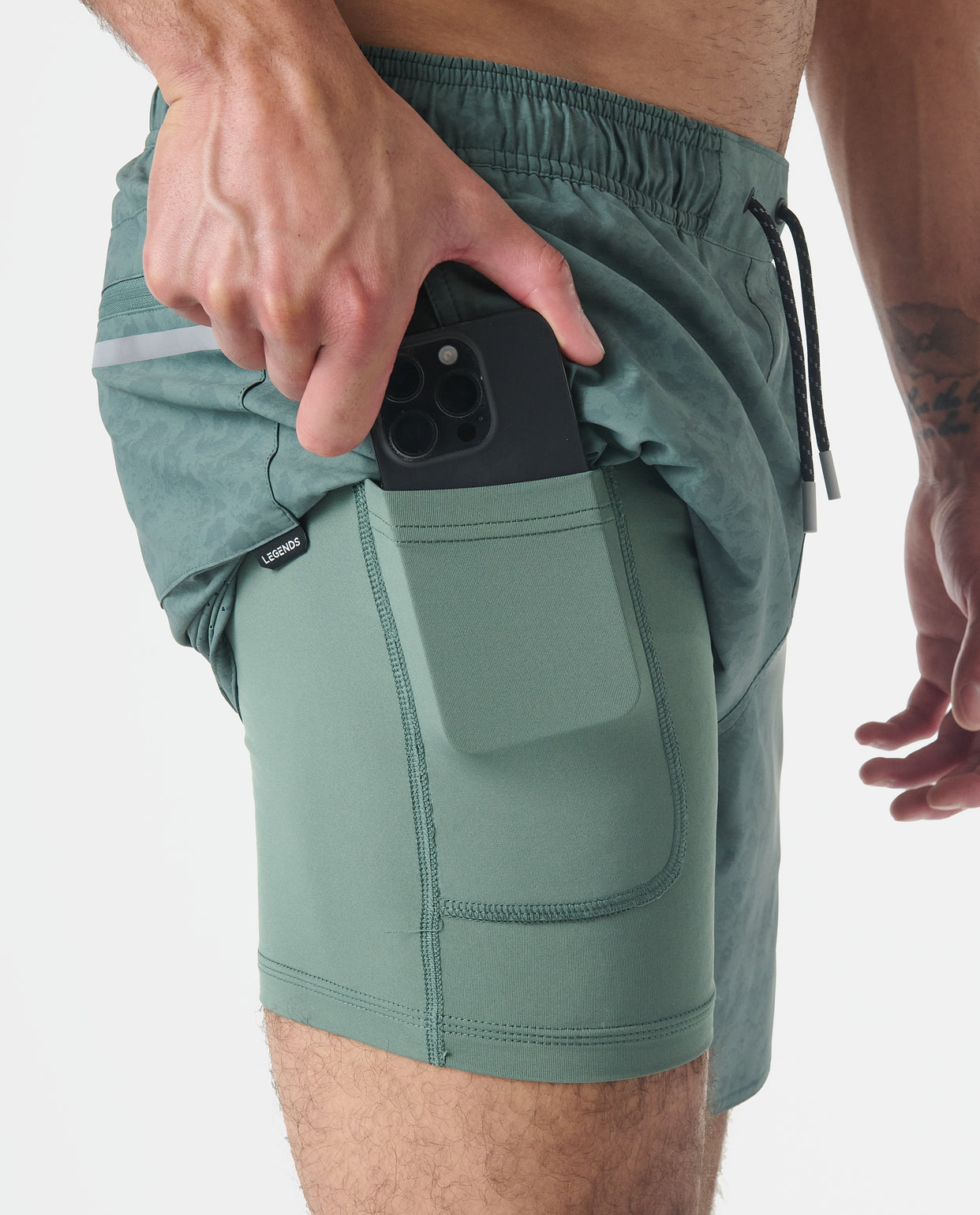 Luka Short Neptune Hunter Green