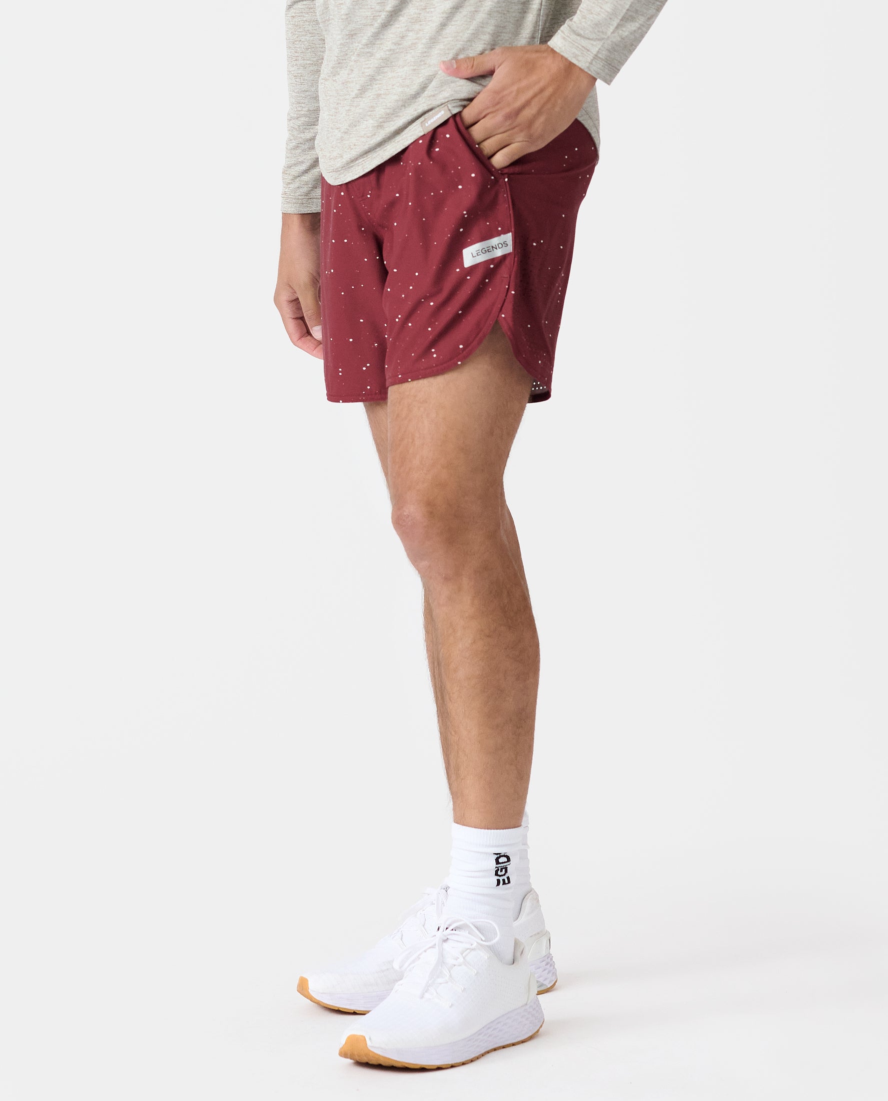 Luka Short Ruby Splatter