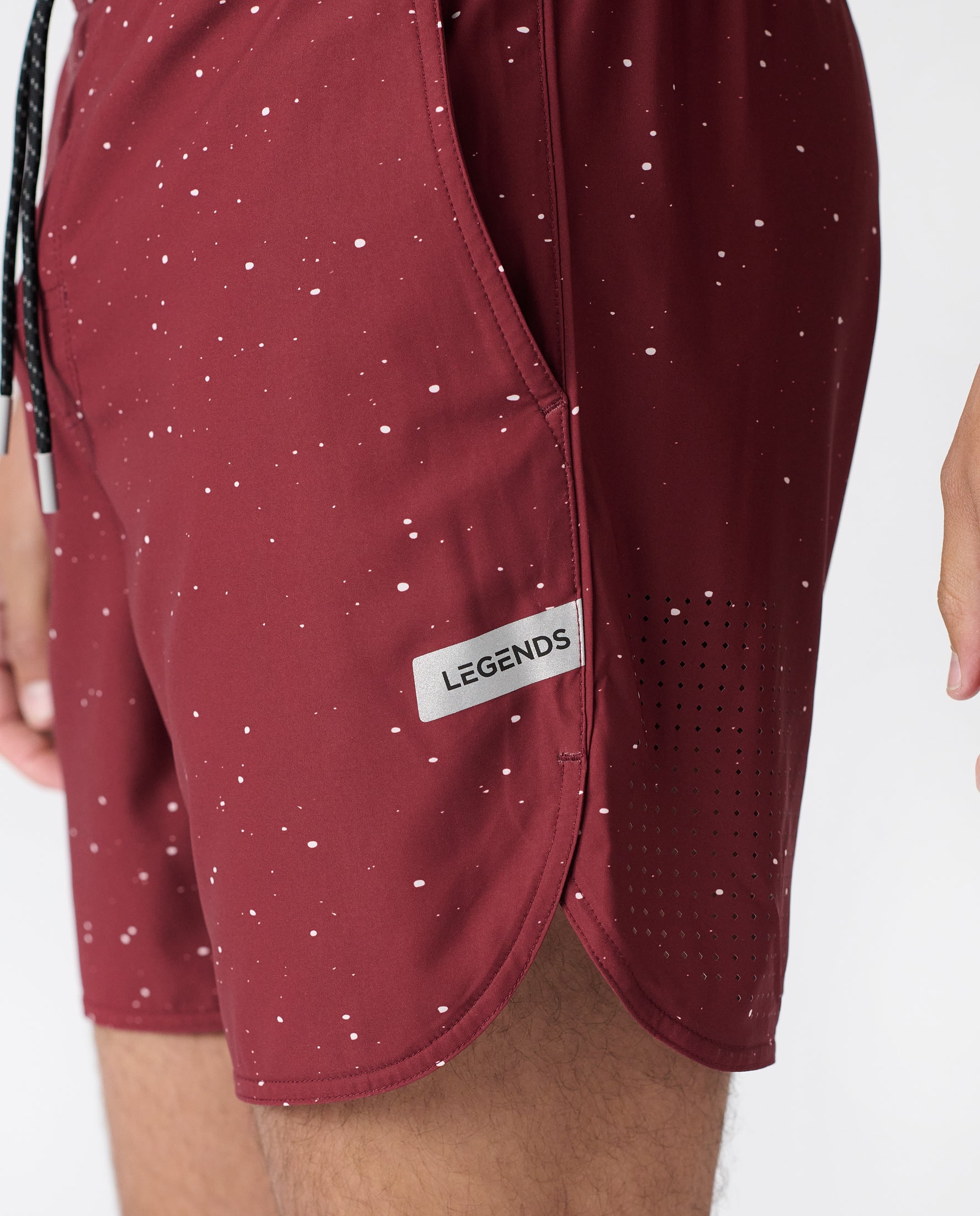 Luka Short Ruby Splatter