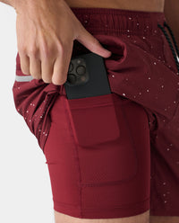 Luka Short Ruby Splatter