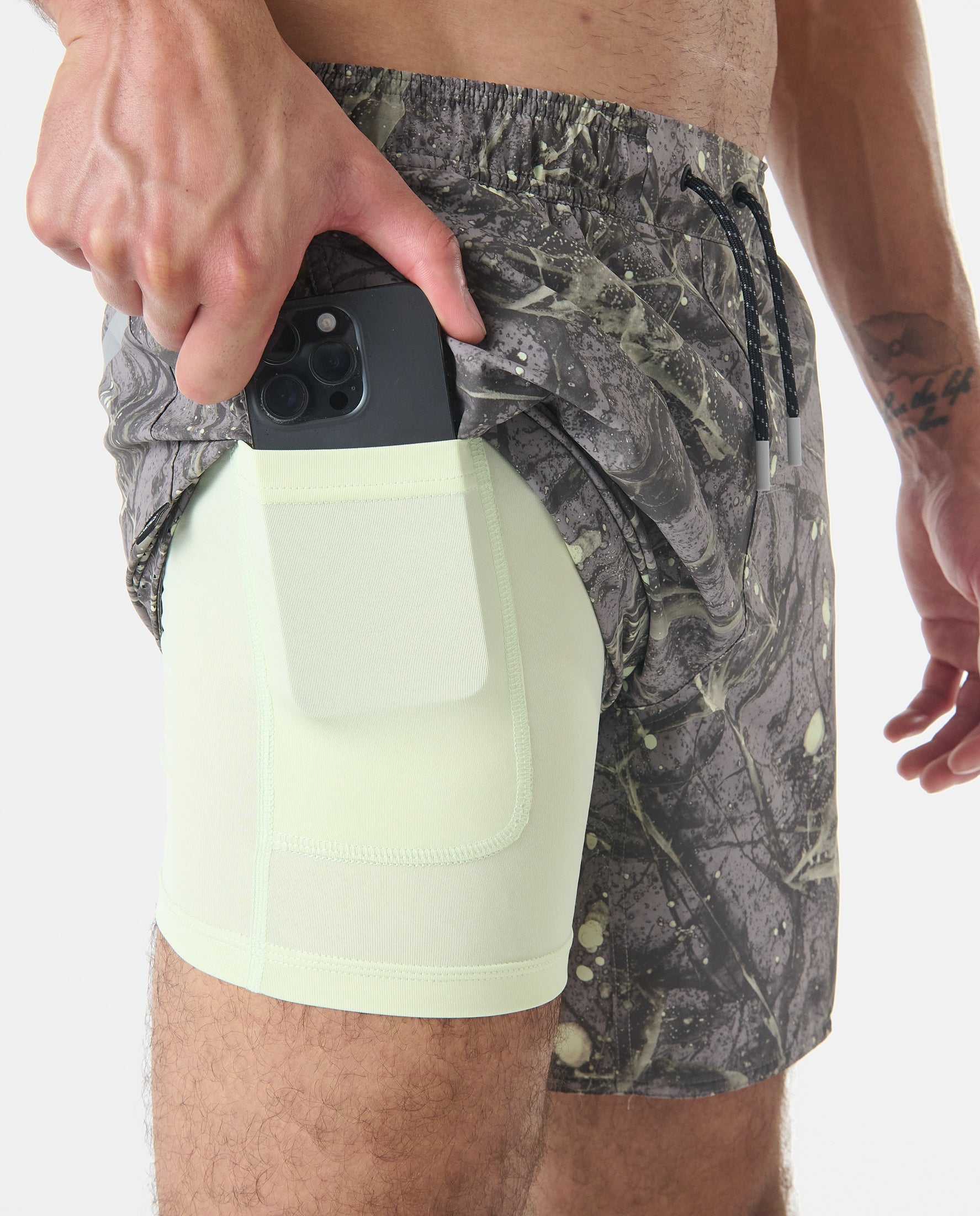 Luka Short Saltwater Taupe - 6