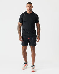 Luka Short Coral Burst Space Drip
