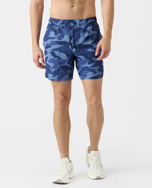 Luka Short Static Camo Ocean