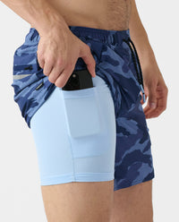 Luka Short Static Camo Ocean