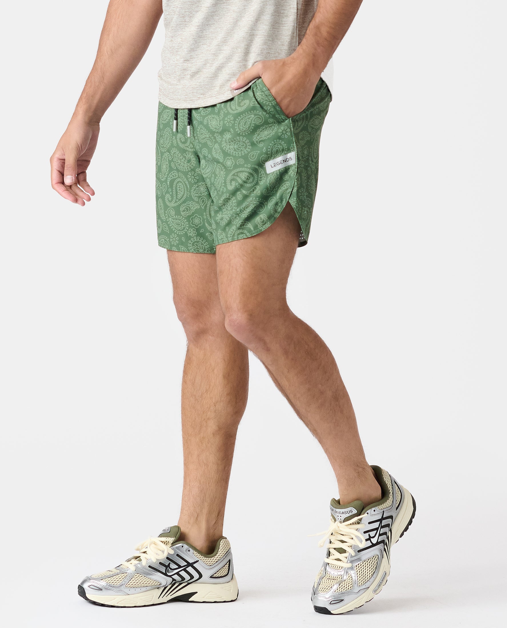 Luka Short Stitch Paisley Sierra