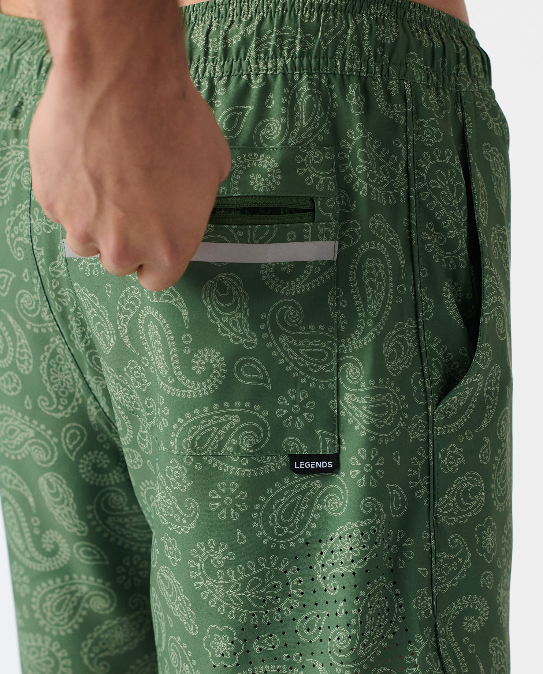 Luka Short Stitch Paisley Sierra