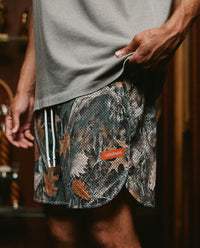Luka Mesh Short Forest Camo