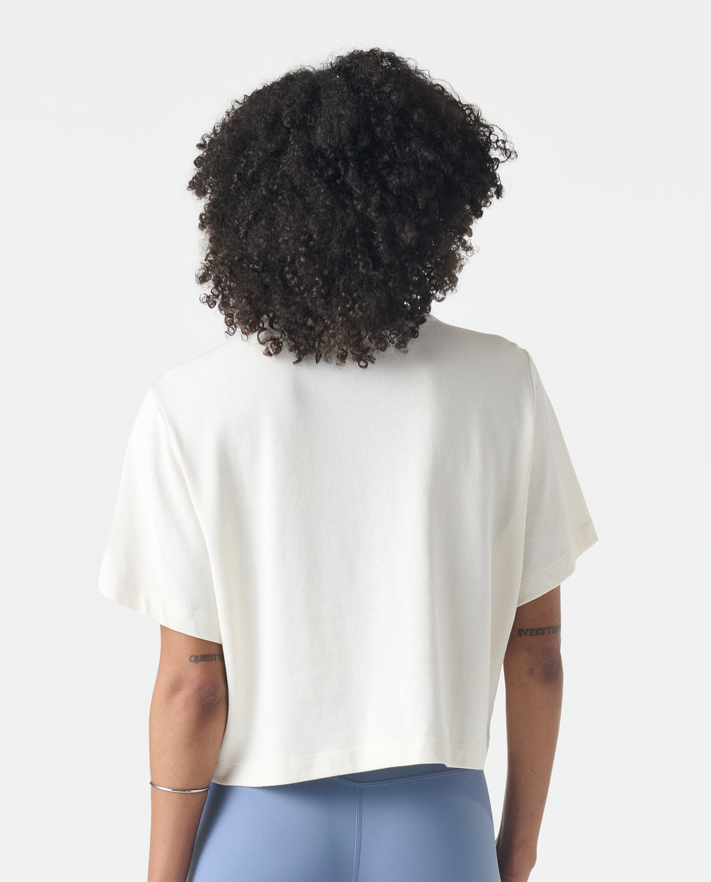 Milo Cropped Tee Bone
