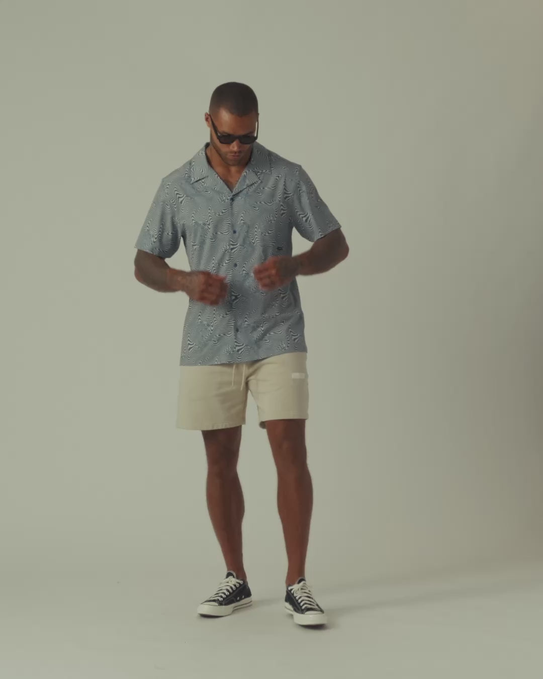 Chief Camp Collar Shirt Hunter Green