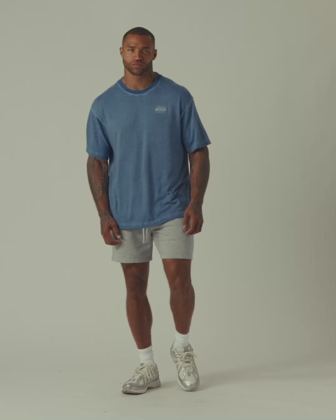 Fairfax Oversized Lunar Tee Washed Hunter Green