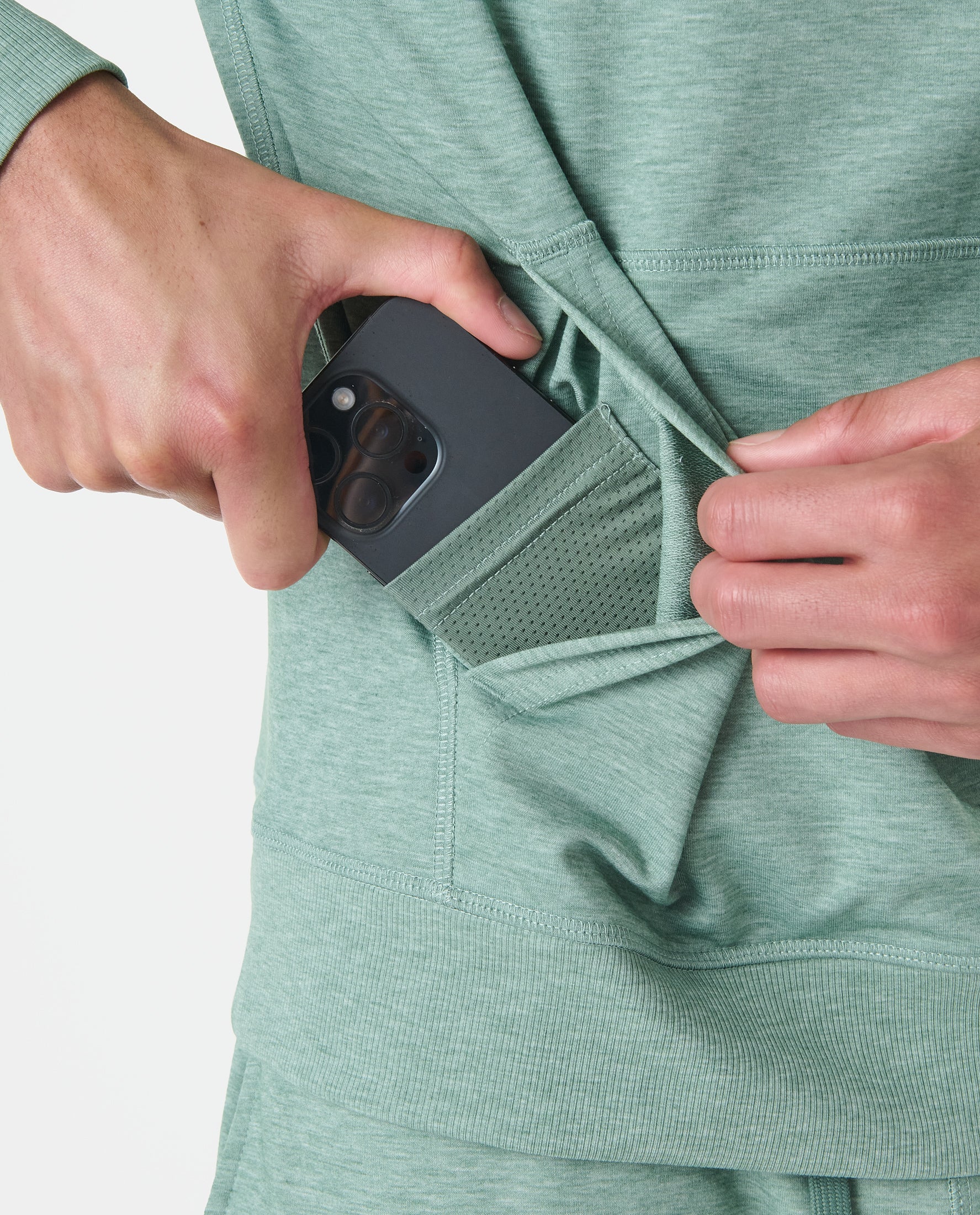 Redondo Hoodie Hunter Green Heather