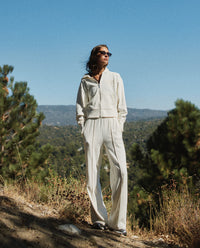 Rylie Full-Zip Sweatshirt Bone