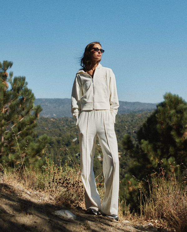 Rylie Full-Zip Sweatshirt Bone