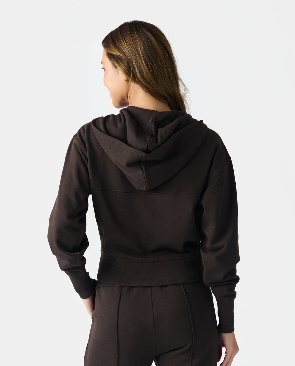 Rylie Full-Zip Sweatshirt Java