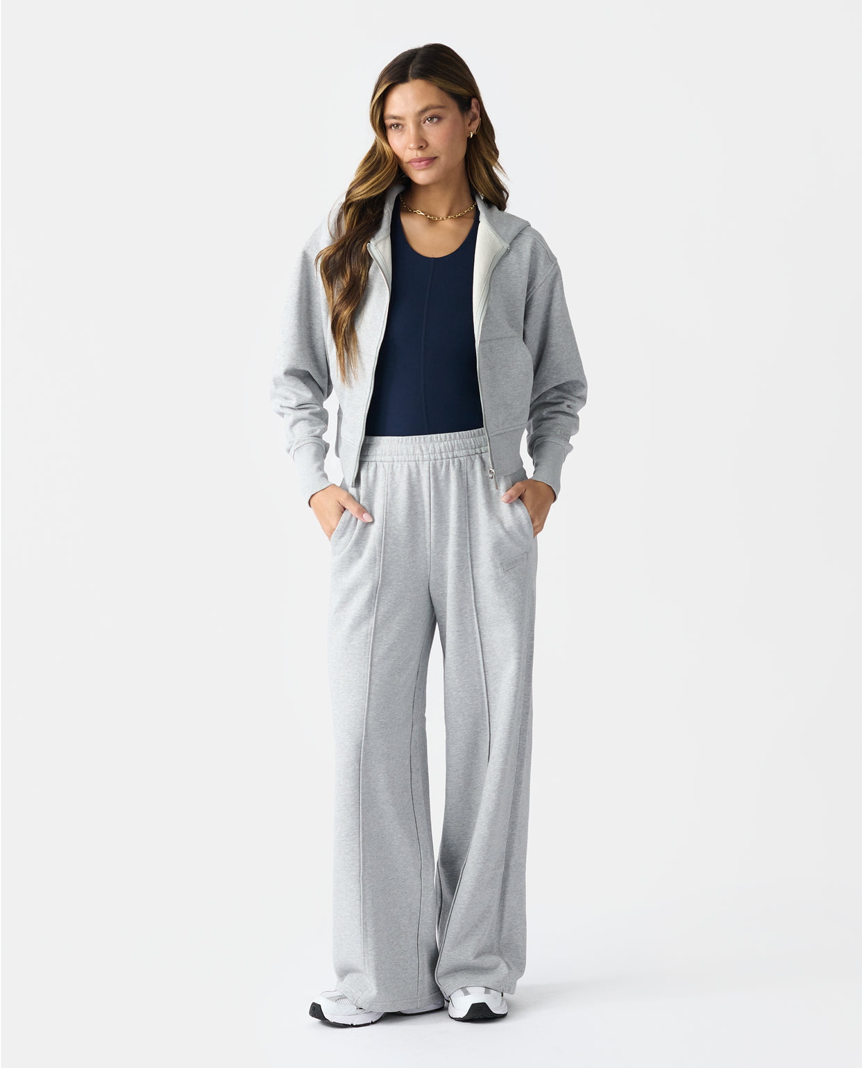 Valentina Sweatpant Heather Gray